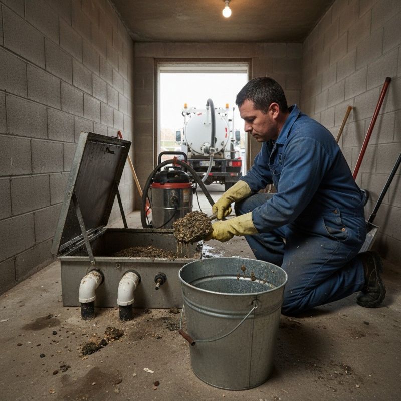Kitchen Grease Trap Cleaning