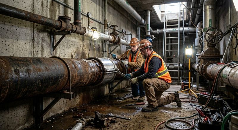 Industrial Plumbing Repair in Denver, CO