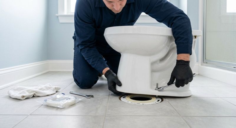 Toilet Drain Repair in Columbus, OH