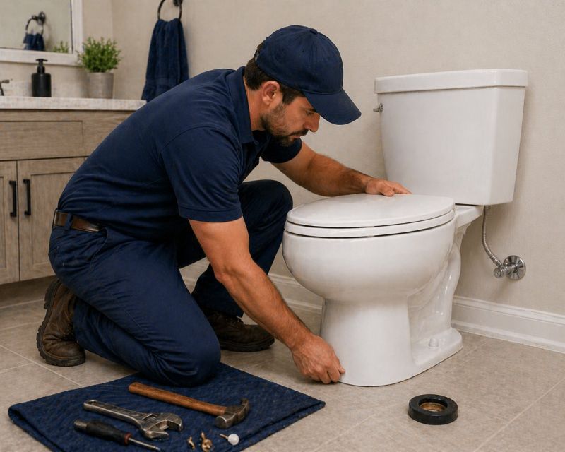 Toilet Wax Ring Installation in Denver, CO