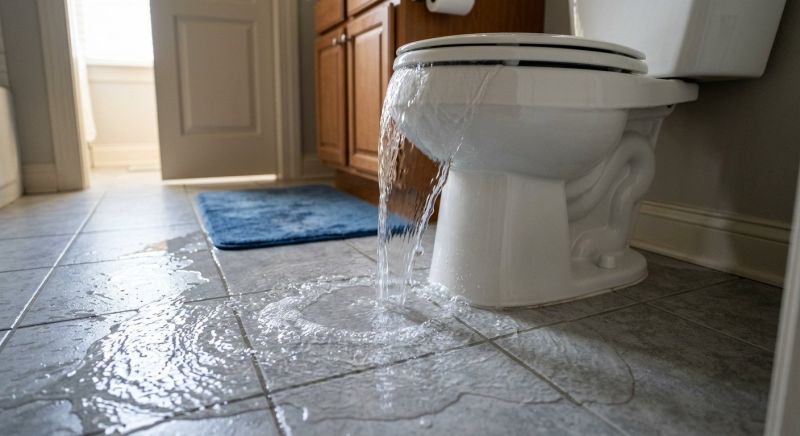 Backed Up Toilet Repair in Denver, CO