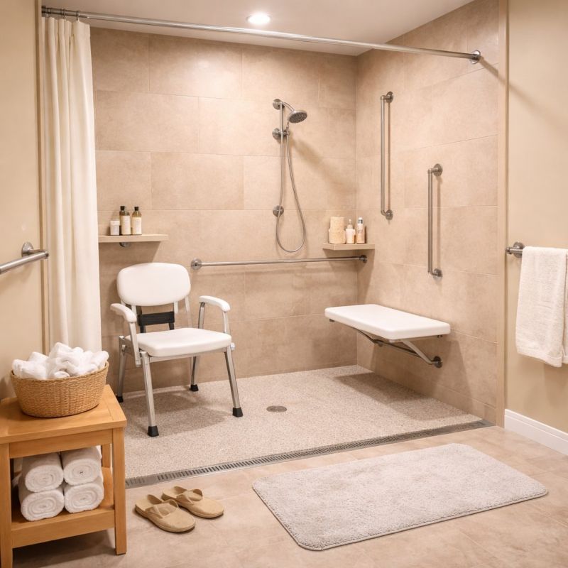 Elderly Shower Installation in Bradenton, FL
