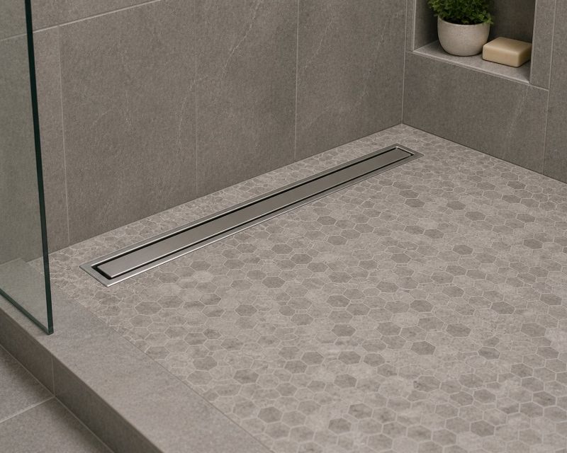 Linear Drain Installation in Denver, CO