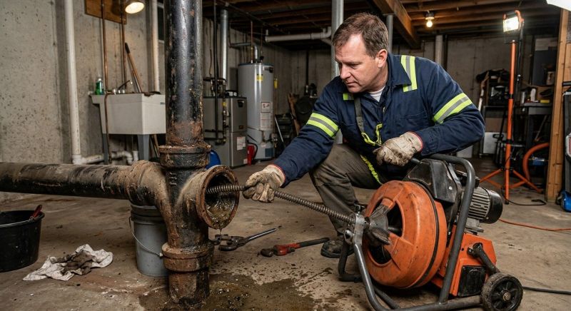Pipe Unclogging in Columbus, OH