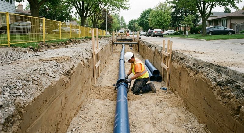 Water Main Installation in Denver, CO
